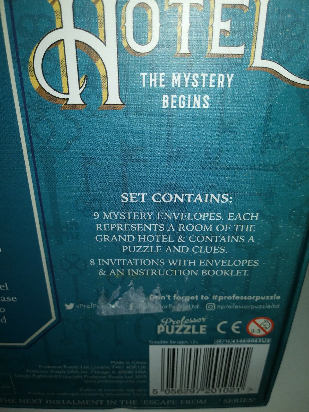 Escape Room Game Interactive Family Friend Night Escape From Grand