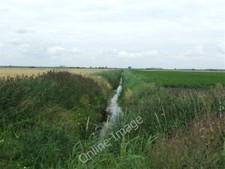 Photo 6x4 A Fen Drain Little Ouse A Fenland drain near to Brandon Bank, N c2009