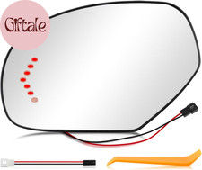 Left Driver Side Mirror with Turn Signal Power Heated Fits for Chevy Silverado