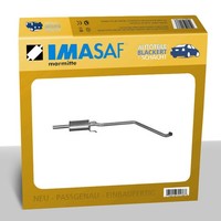 Imasaf Auspuff Mitteltopf + Anbauteile für Chevrolet Spark (M300) 1.2 +Lpg 2010-