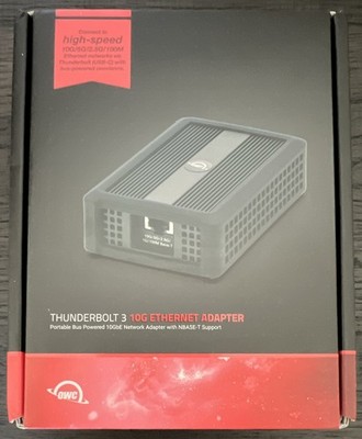 OWC Thunderbolt 3 10G Ethernet Adapter