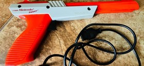 NES-001 Console With 2 Controllers, 1 Game, Zapper, Power Supply, and RF Switch