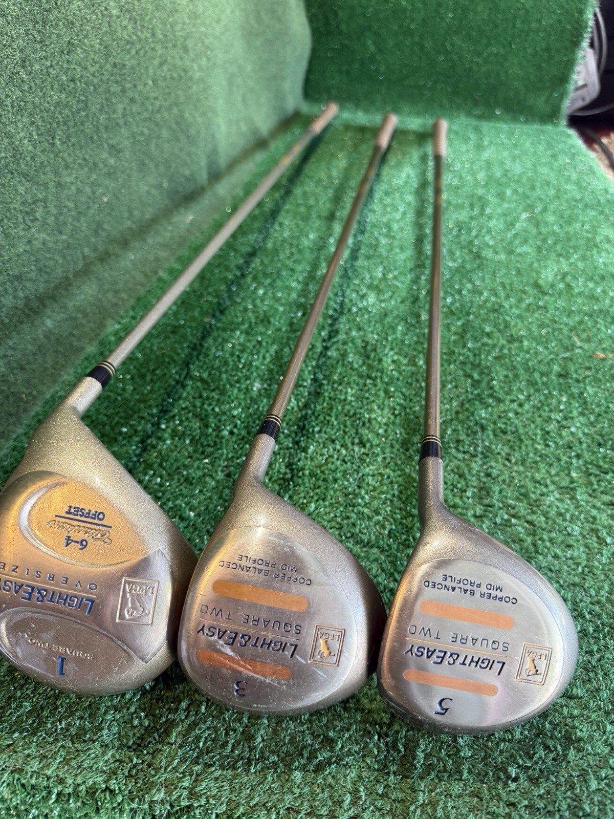 LPGA SQUARE TWO Light & Easy Oversize Offset Driver & Wood S