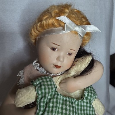 Vintage 1988 Bessie Pease Gutmann 11'' ''Love Is Blind'' Porcelain Doll