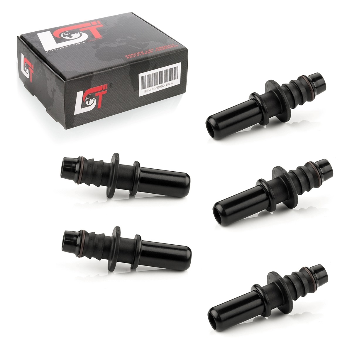 5x counterpart quick release straight fuel line 11.8 x 10mm for CITROEN