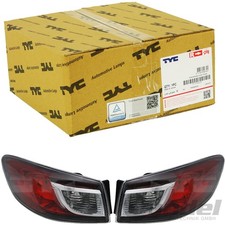2x TYC HECKLEUCHTE RÜCKLEUCHTE LINKS/RECHTS passend für MAZDA 3 STUFENHECK BL