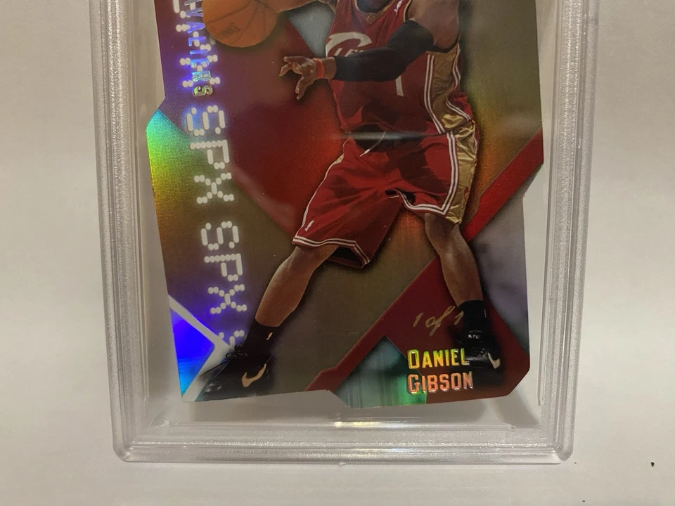2008-09 SPx SPECTRUM 1/1 Daniel Gibson #11 Cavaliers PSA 8 TRUE ONE OF ONE - Image 2 of 4