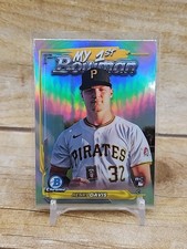 2024 Bowman Chrome My 1st Bowman Refractor #M1B-35 Henry Davis Rookie Pirates