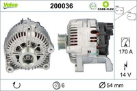 Valeo Lichtmaschine Generator FüR BMW 5Er Touring E61 525D 520D E60 E64 635D