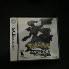 Nintendo DS Pokemon White Version Cartridge Case w/ Manual NO CARTRIDGE
