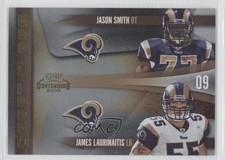 2009 Playoff Contenders Draft Class Gold /100 Jason Smith James Laurinaitis 0b2