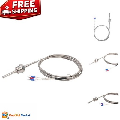 Waterproof RTD PT100 Temperature Sensor - 2M Stainless Steel Probe -50~500 
