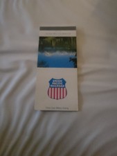 Vintage Matchcover  Union Pacific Railroad Grand Teton National Park