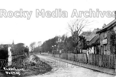 Azh-57 Elbow Lane, Formby bei Southport, Lancashire 1906. Foto