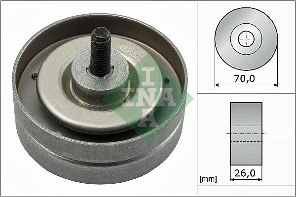 Neu - Schaeffler Ina 532078910 Umlenk-/FüHrungsrolle, Keilrippenriemen FüR Vw-image