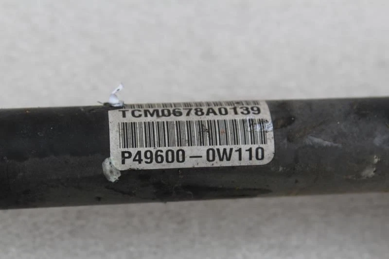 2008 HYUNDAI SANTA FE REAR AXLE SHAFT 49600-0W110 Foto 3 de 4