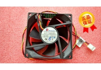 1 PCS  TC Fan DF0802512SEMN  DC 12V 0.13A 1.56W 8025 8cm 3 pin Chassis Power fan