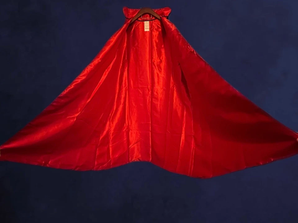 RUBIE’S Long Satin Cape One Size Unisex (Bx 19) - Image 2 of 4