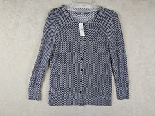 LOFT Women's Long Sleeve Lightweight Button Front Cardigan Sweater Size M