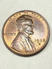 * 1938-S UNC. RB LINCOLN CENT (UPGRADE THAT SPOT IN YOUR SET) PRICED TO SELL 🔥*