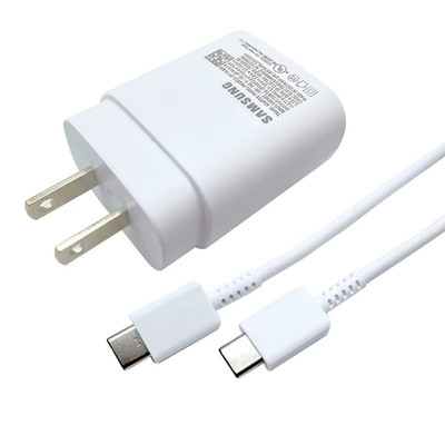 25W USB-C Super Fast Wall Charger  Cable For Samsung Galaxy S25 S24 S23 S22