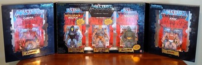 Masters of the Universe Commemorative Series 5-Pack MOSS MAN 2001 MIB MOTU