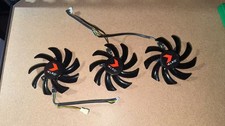 Replacement Cooling Cooler Fan For PNY Verto Triple Fan RTX 4070ti 4070ti S