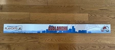 Colorado Avalanche 2025 Playoffs Locker Room Game Used Large Sign 🔥🔥