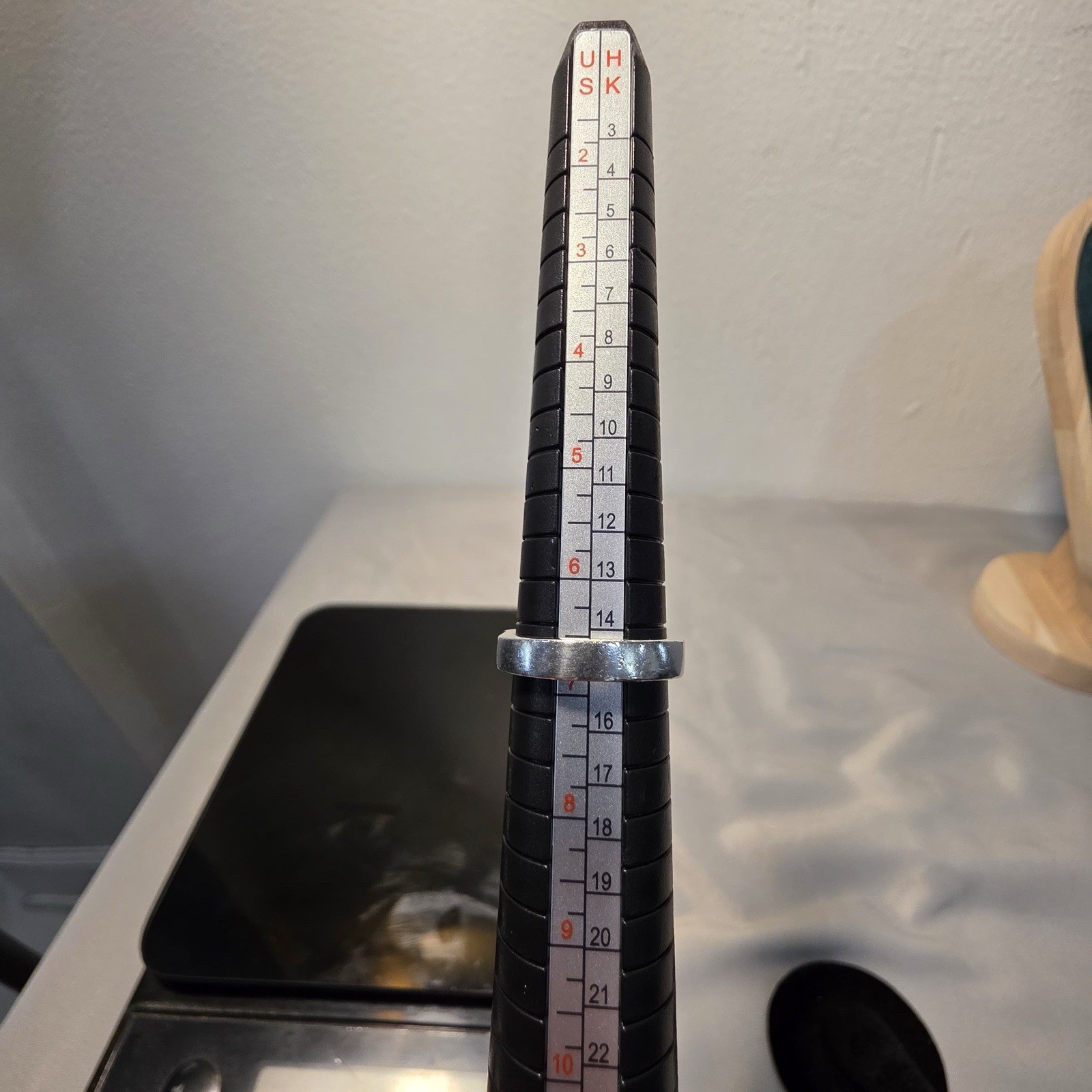 925 Solid Sterling Silver Twisted Bar Ring Size 6… - image 6