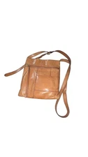 Hobo International Dalena Leather Crossbody Bag Purse Caramel