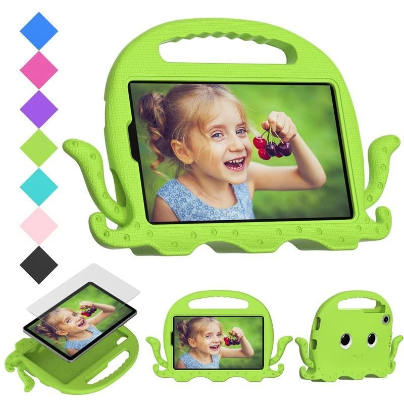 Lenovo Tab M8 4th 3rd 2nd Gen Kid Shockproof Case Handle Stand Cover Tough Case - Image 2 of 4