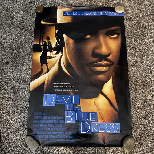 Devil In A Blue Dress Original 27 X 40 Theatrical Movie Poster