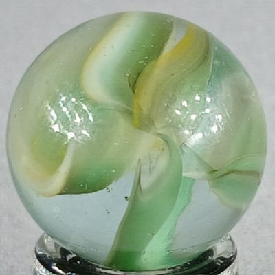 Vintage Vitro 4 Color Cat's Eye Marble .61 Inches Near-Mint Condition 