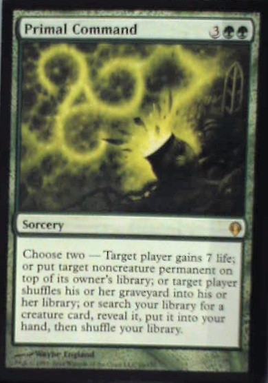 Primal Command - Archenemy: #66, Magic: The Gathering Nm C344