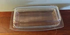 Vintage Pyrex 1/4 Lb Covered Butter Dish Original Clear Glass 72-B