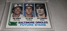 VERY RARE - Topps 1982 Orioles Future Stars Rookie #21 Ripken Jr rookie card 