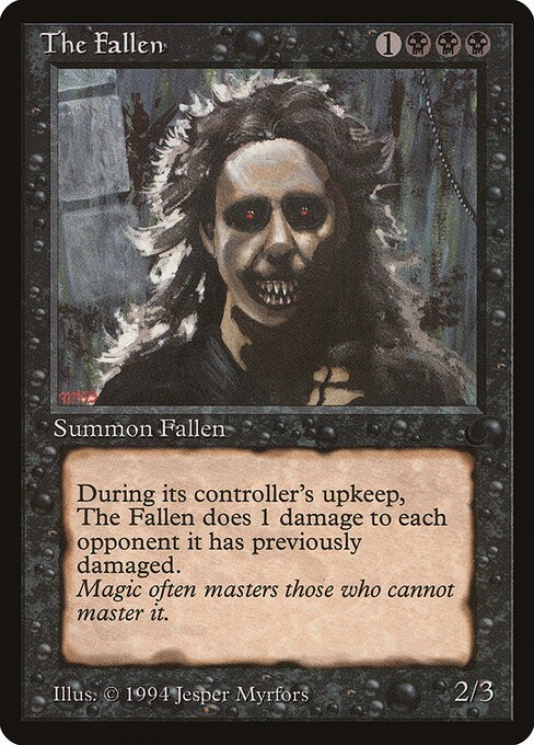 The Fallen NonFoil The Dark 53 NM MTG