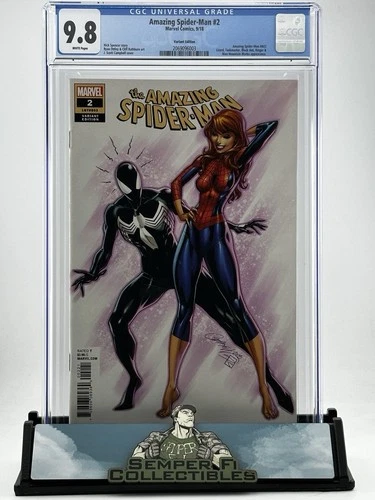 Amazing Spider-Man #2, CGC 9.8, 2018, J Scott Campbell Variant Edition