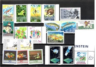 526sk566 Liechtenstein MNH collection old lot