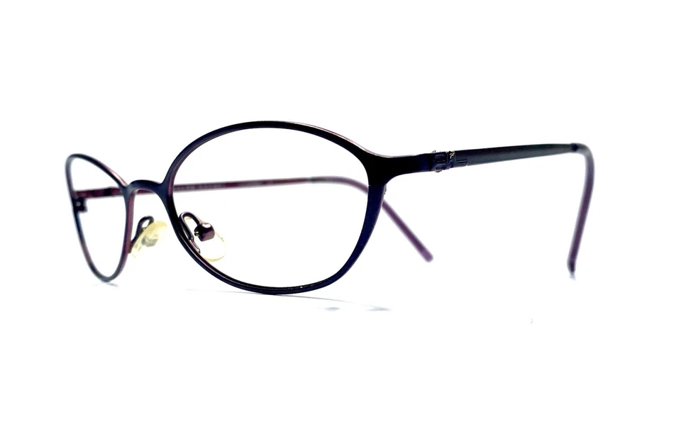 Óculos de metal oval roxo Ralph Lauren Itália RL 1317 F43 48 17 130 - Imagem 2 de 4