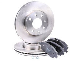 RIDEX Bremsenset Vorne Bremsscheiben Beläge für VW Passat Variant (365)