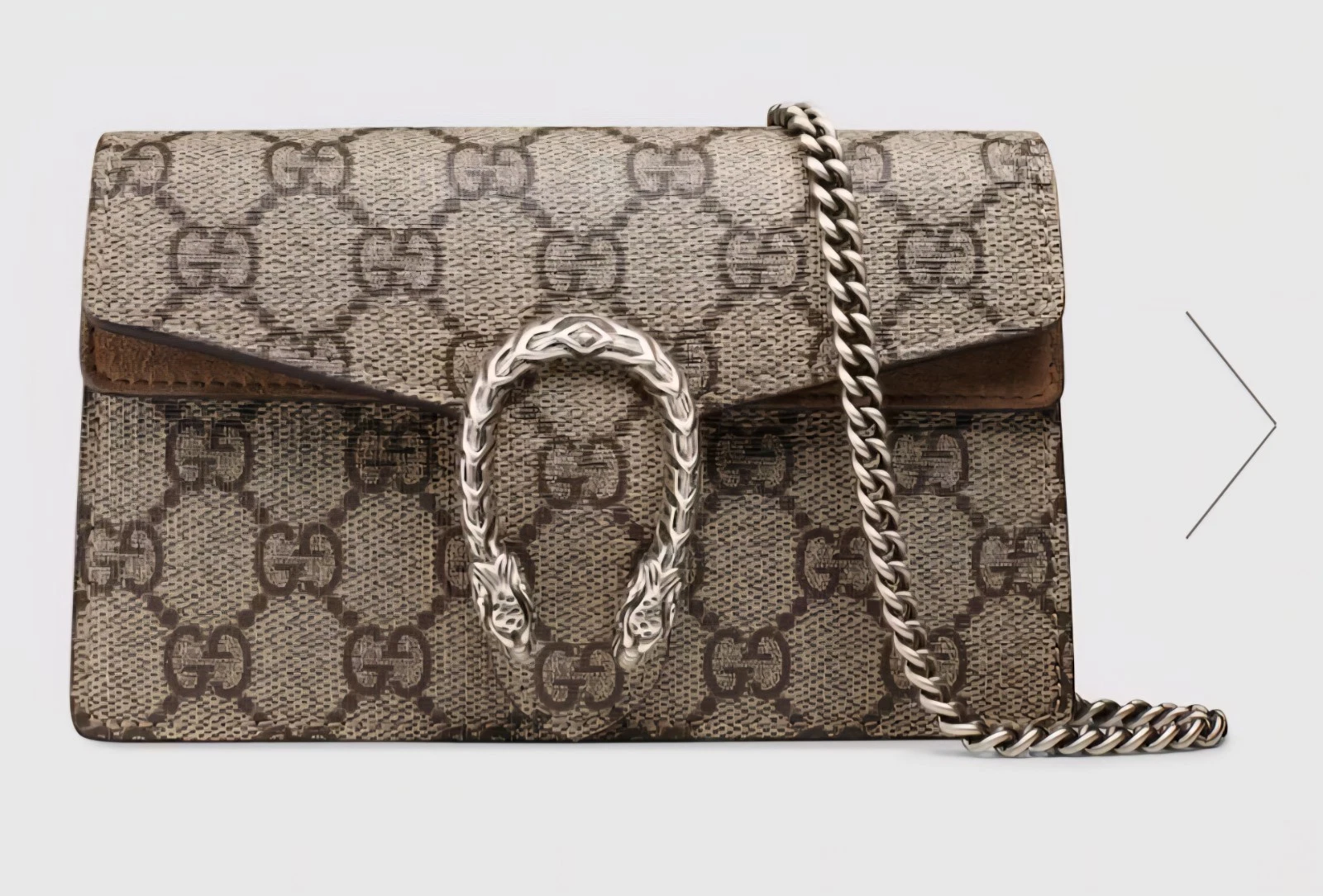 Gucci GG Supreme Dionysus Super Mini Bag Autentica