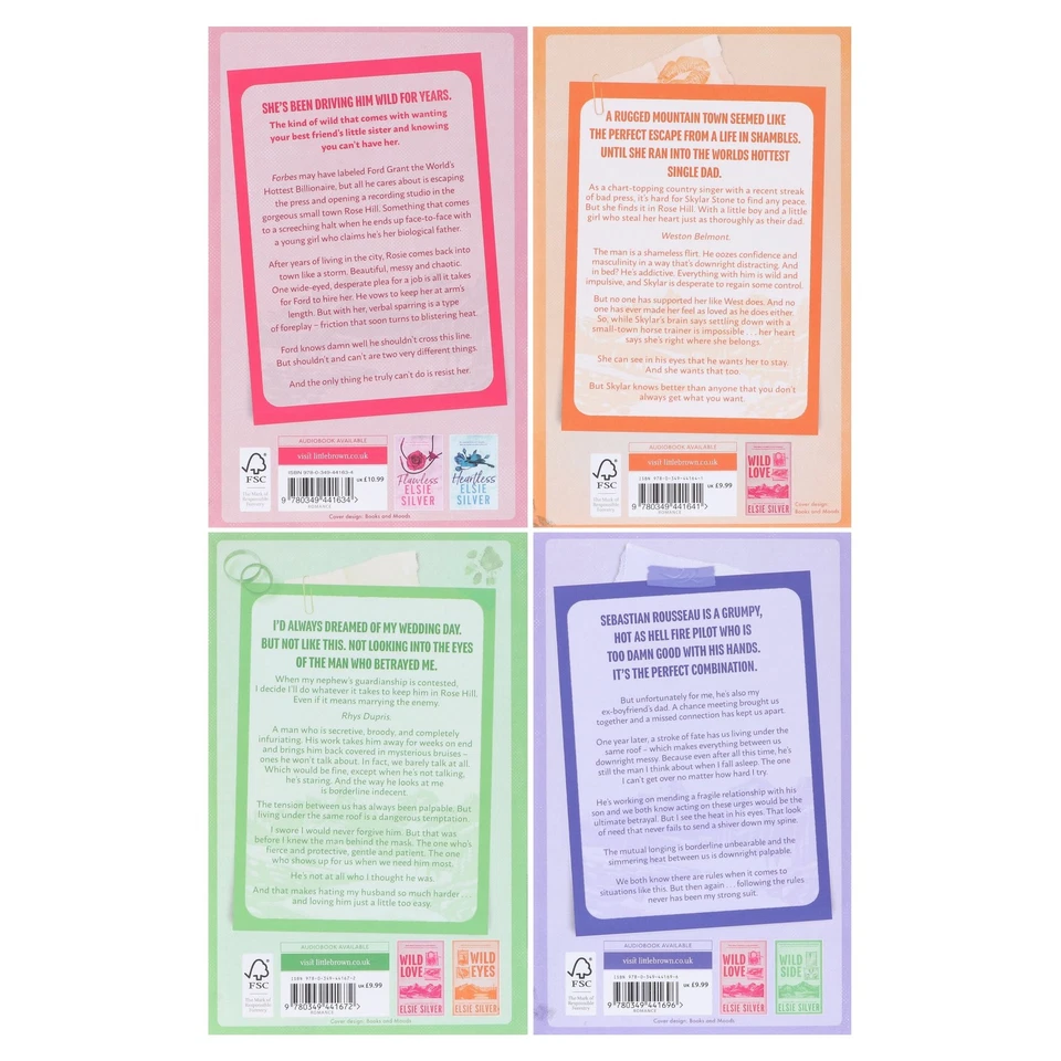 Rose Hill Series By Elsie Silver 4 Books Collection Set - Fiction - Paperback - Image 3 of 4