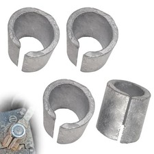 2 Pairs Battery Post Terminal Shims,Battery Terminal Adapter Kit with Positive