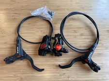 ZOOM HB875 Hydraulic Disc Brake Set XC MTB Front  Rear Set BLACK