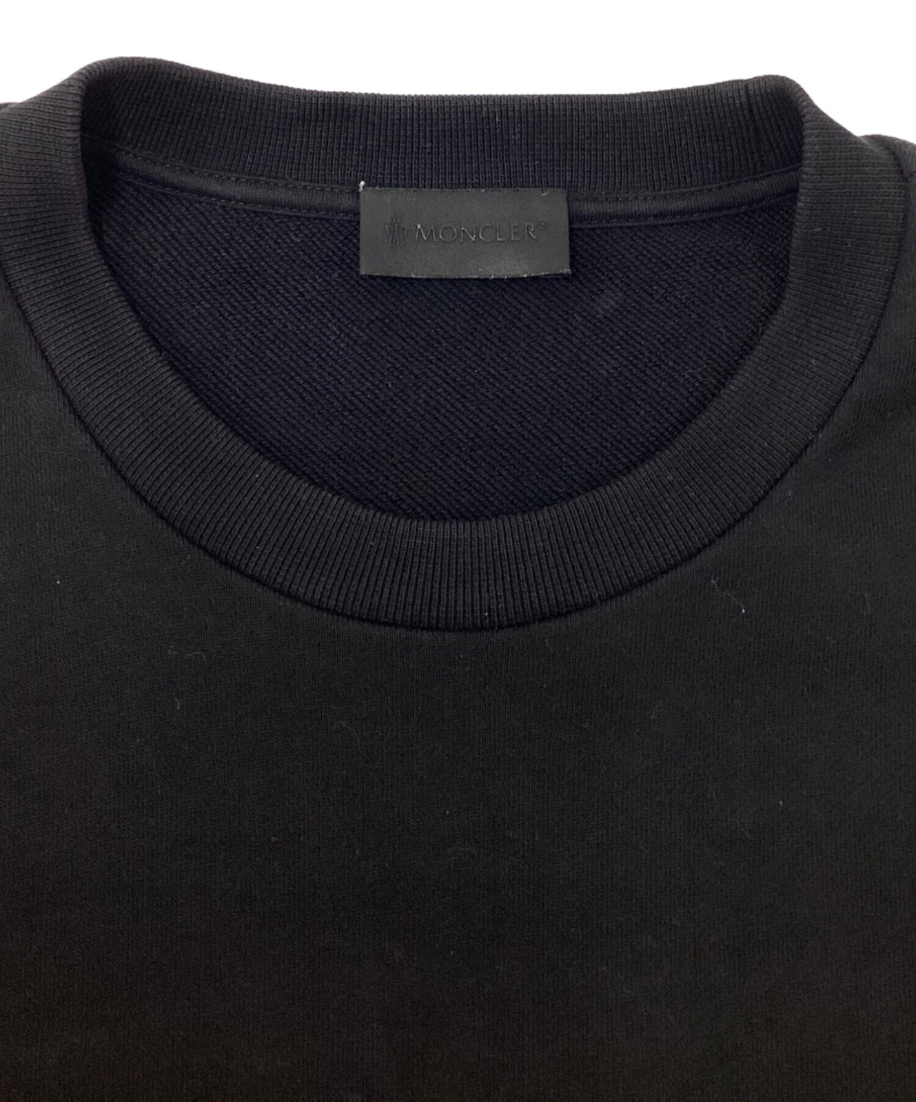 MONCLER/MAGLIA GIROCOLLO print sweatshirt/ black/ size M thumbnail 4