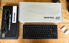 Wooting 80HE Mechanical Wired USB Keyboard QWERTY Black Programmable Zinc Alloy