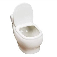 Toiletten-Blumentopf/Bonsai-Topf/Blumentopf/Sukkulenten-ÜBertopf Aus WeißEr5314