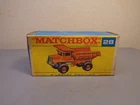 MATCHBOX LESNEY No 28D VINTAGE MACK DUMP TRUCK VERY GOOD CONDITION