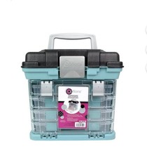 Creative Options Blue Gray Small Rack Storage System, Size: 11 x 10 x 7.25